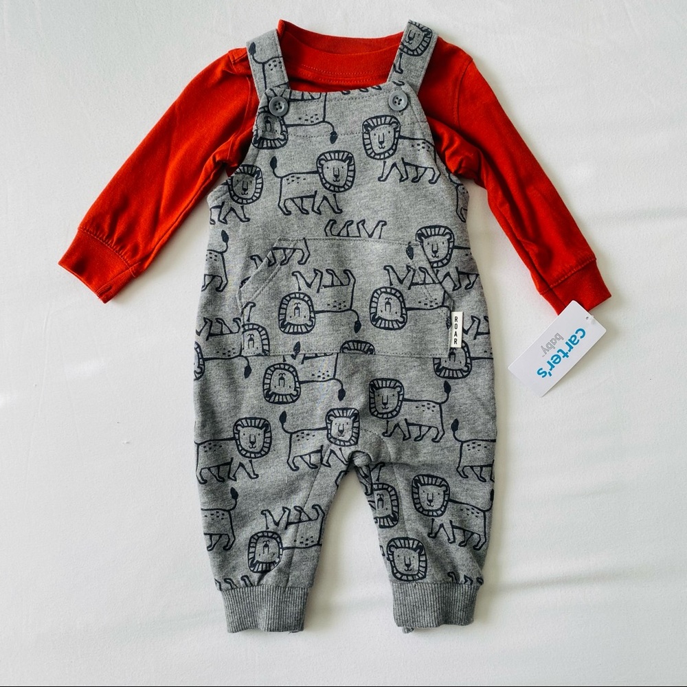 Carter’s Baby Lion Overall Set